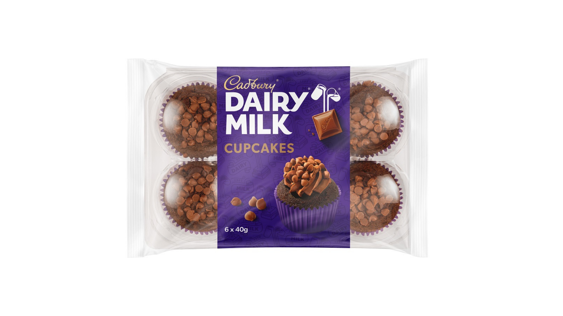 Cadbury Dairy Milk Cupcakes 6 pack.png
